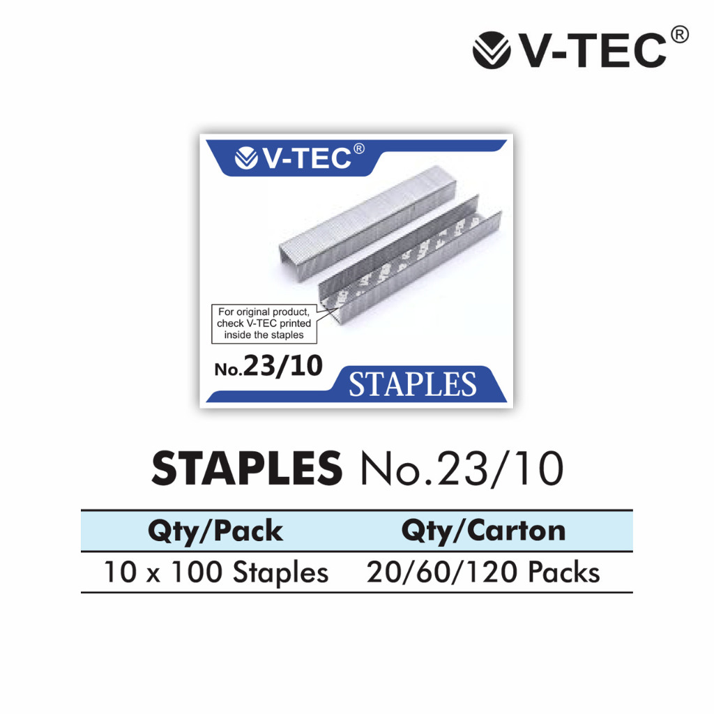 

ISI STAPLES VTEC NO 23/10