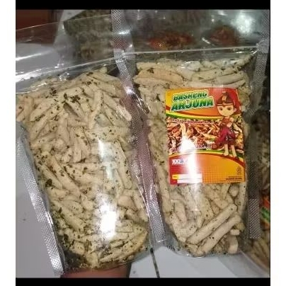 

Basreng pedas daun jeruk Paket hemat 5pcs
