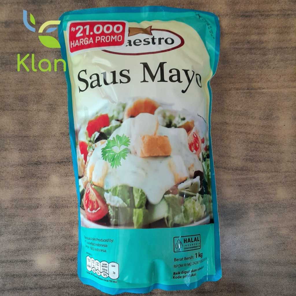 

MAESTRO SAUS MAYO RASA ORIGINAL / MAYONAIS/ MAYONES 1 KG