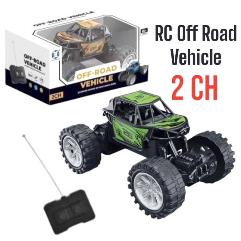 Mainan Anak RC Off Road Vehicle 2CH mainan Remote Control Mobil Off Road