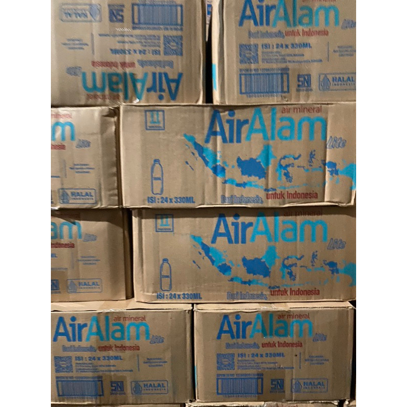 

AIR ALAM 330ml 1 DUS ISI 24 ❗️(HARGA TERMURAH)❗️