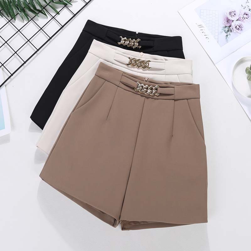 CELANA PENDEK STYLE KOREA MOTIF RANTAI CL24