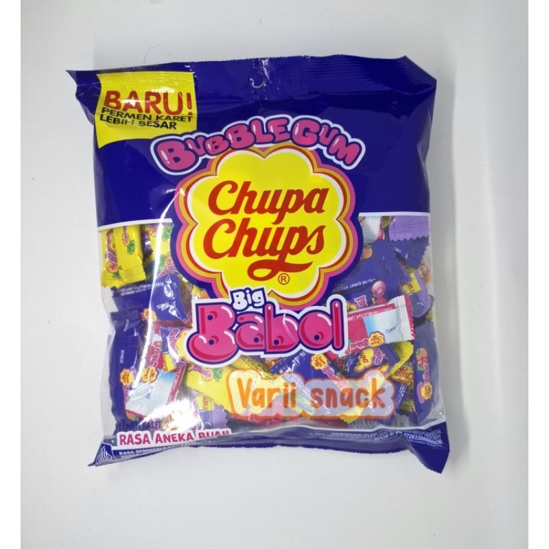 

Permen Karet Big Babol Chupa Chups Rasa Aneka Buah 1 Pak 380 g / 100 pcs