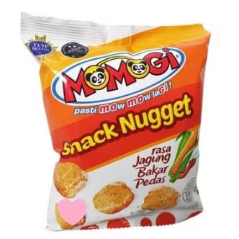 

MOMOGI NUGGET 12gr TWIST SNACK JAGUNG BAKAR PEDAS ROASTED CORN CEMILAN ANAK MAKANAN RINGAN