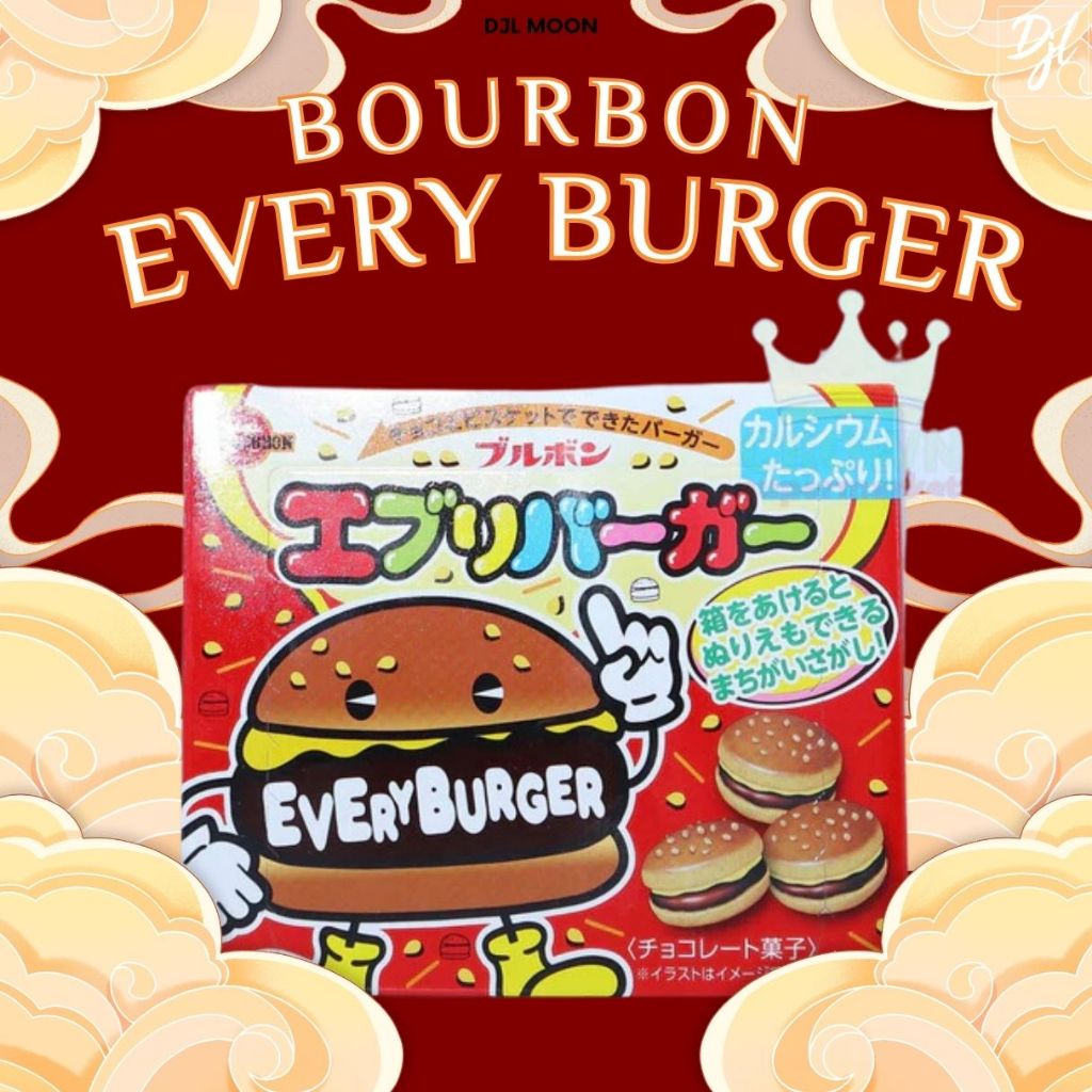 

Bourbon Every Burger Biskuit Lapis Cokelat 66g 1 Pak