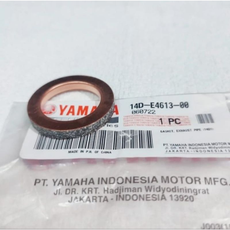 PACKING PAKING PERPAK KNALPOT MIO NOUVO FINO MIO J SOUL GT XRIDE ORIGINAL YAMAHA