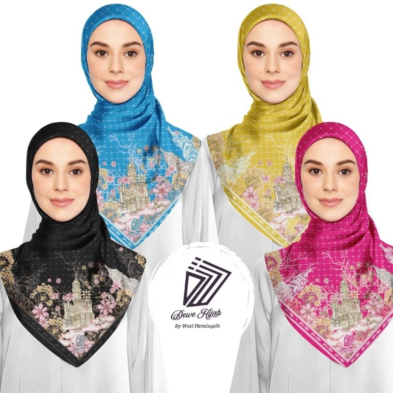 Jilbab Series Zamzam Tower Mekkah Brand Dewe Hijab By Wati Herningsih