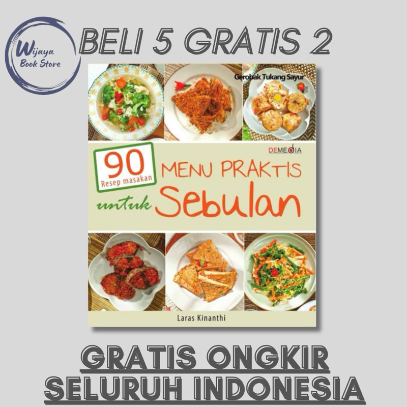 

90 RESEP MASAKAN: MENU PRAKTIS UNTUK SEBULAN (LARAS KINANTHI)