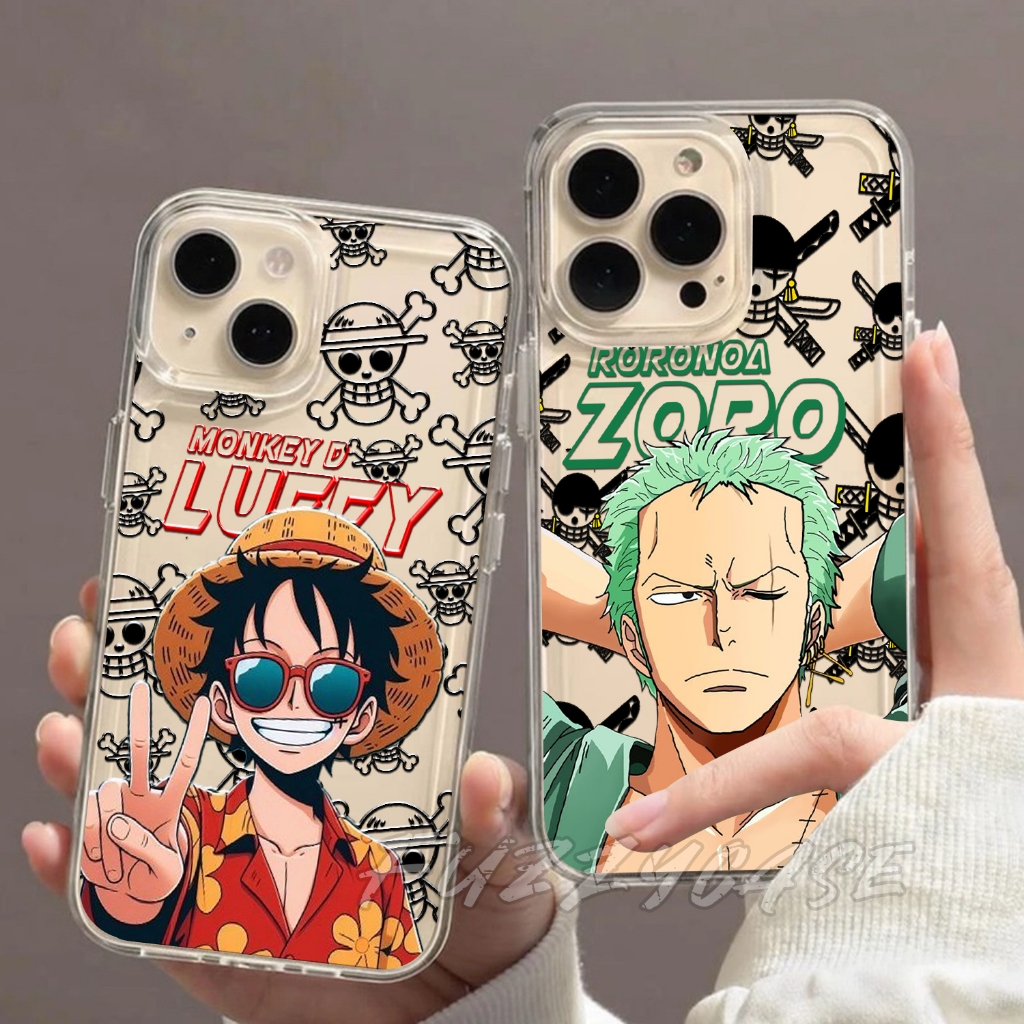 Soft Case One Piece Untuk Oppo A3 PRO 5G 2024 A60 A77S A57 2022 A18 A38 A16 A17 A17K A53 A54 A58 4G 