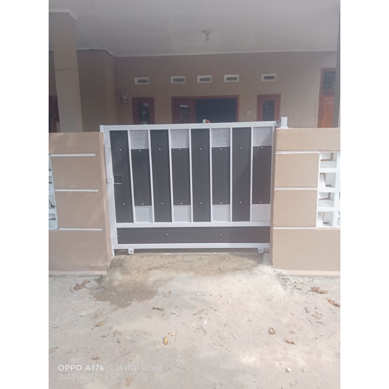 pintu pagar minimalis
