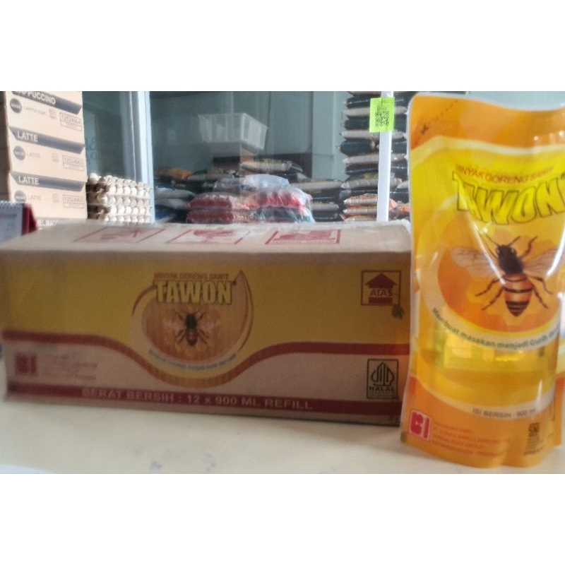 

Minyak goreng Tawon 900ml ( OJOL SAJA )