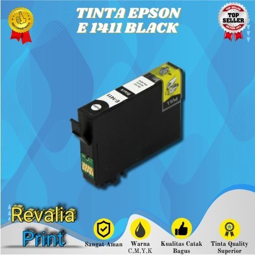 Cartridge Tinta Compatible Epson 141 T141 ME32 ME320 ME340 ME900WD - black