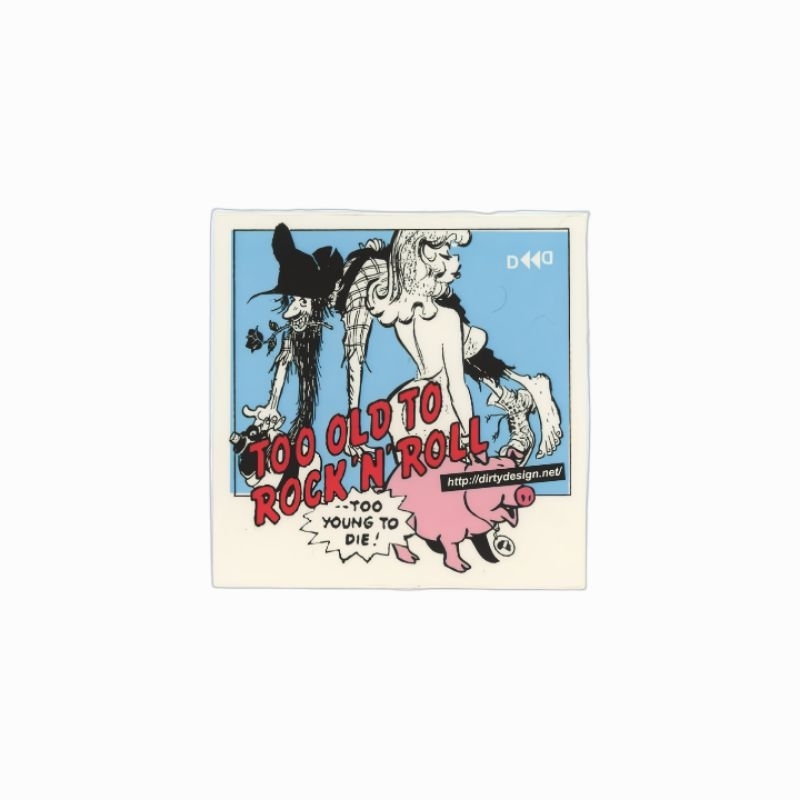 

sticker Dirty Design To Rock N Roll stiker