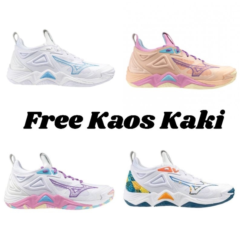 Mizuno Wave Momentum 3 Low Wanita / Sepatu Voli Wanita Mizuno Momentum 3 / Sepatu Volly Mizuno