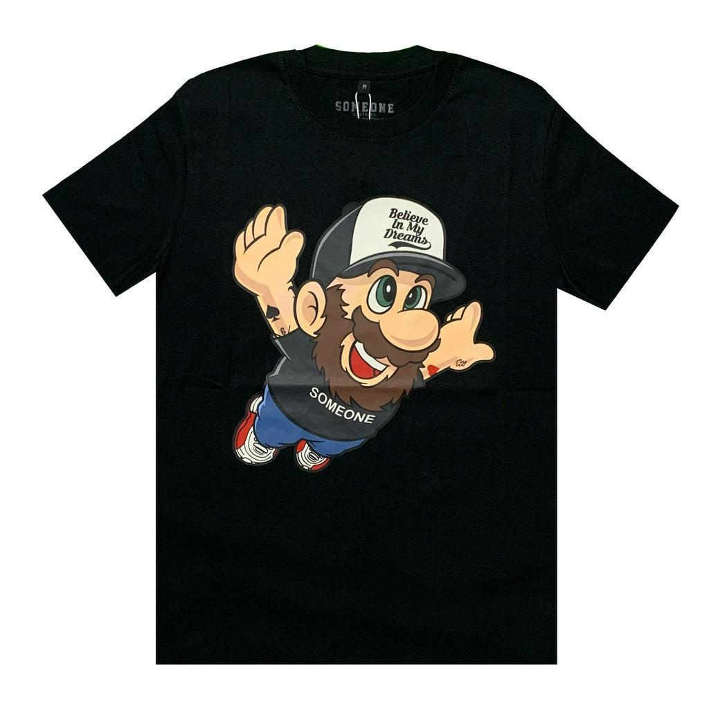 Tshirt Baju Kaos Distro Someone Mario - Kaos Distro Pria wanita