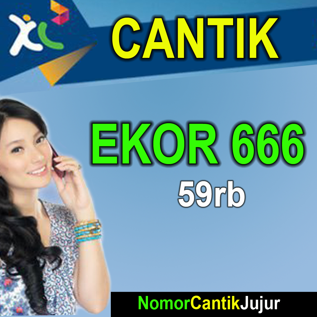 NOMOR CANTIK XL EKOR TRIPLE 666 NOMER KARTU PERDANA PRABAYAR MURAH