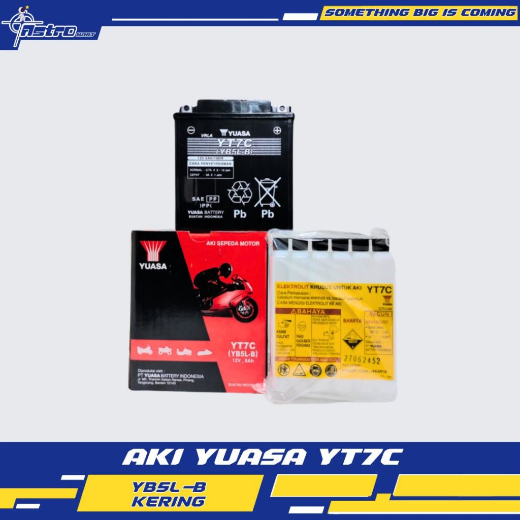 AKI YUASA YT7C/YB5LB KERING PNP MIO SPORTY GRAND SUPRA VEGA R NEW JUPITER Z MEGAPRO ASLI ORIGINAL 10