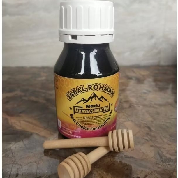 

(350gr) Madu Murni Asli Jabal Rohmah Nektar Akasia Sumatra Grade A 100% Alami Pure Natural Raw Honey