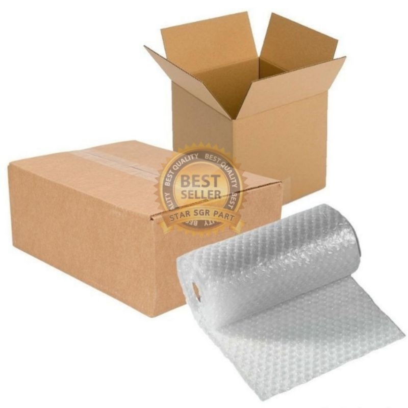 

PACKING TAMBAHAN BUBBLE WRAP DAN KARDUS TERMURAH