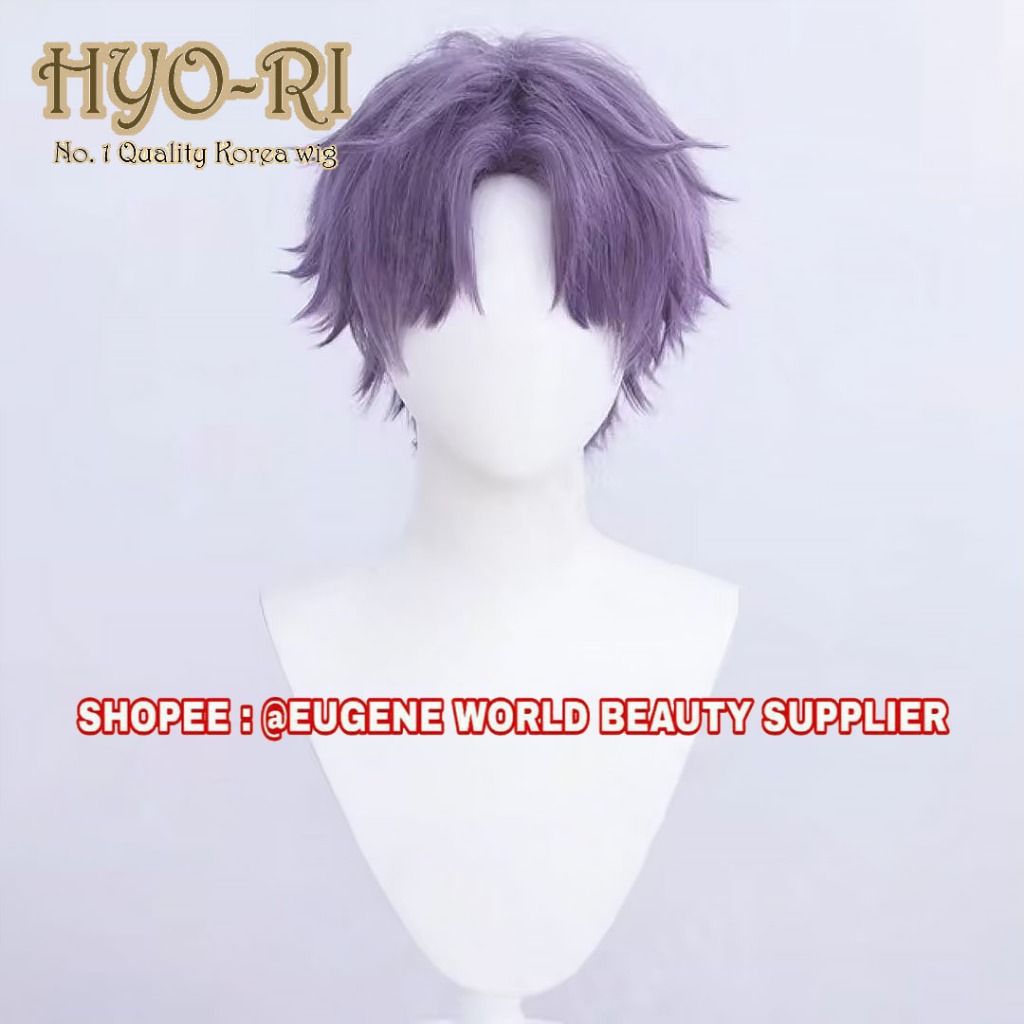 READY STOCK  - RAMBUT PALSU FULL WIG RAFAYEL WIG COSPLAY GAME LOVE AND DEEPSPACE WIG COWO COWOK PRIA