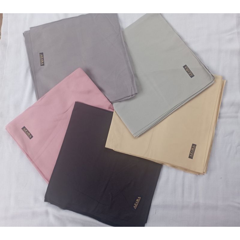 hijab segiempat azara polos