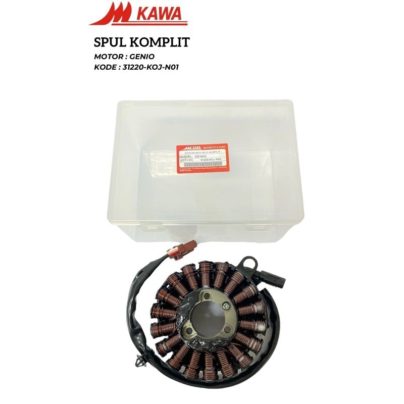 SPOOL / SPUL / STATOR COMP GENIO (K0J) 31220-K0J-N01