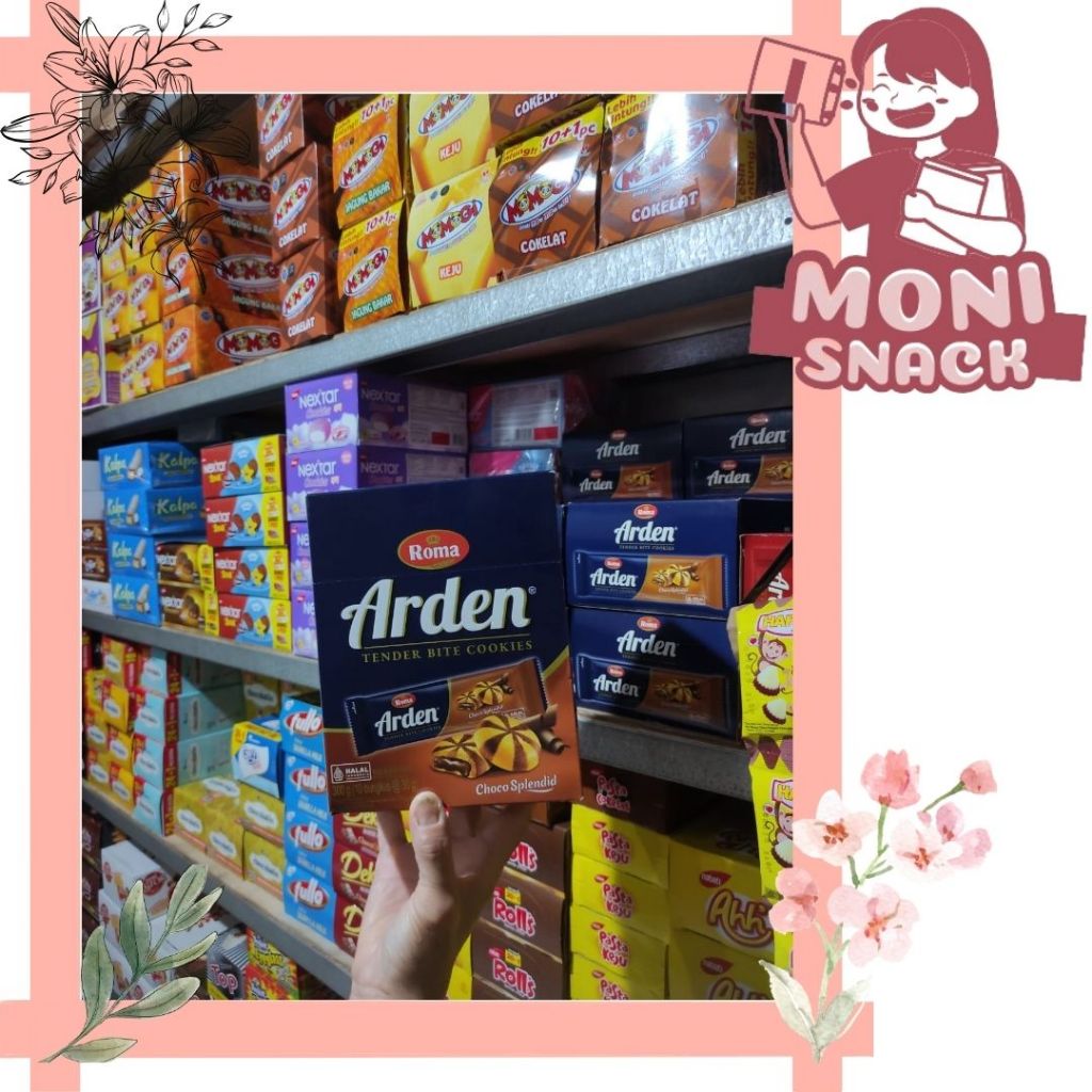 

Promo Snack Roma Arden Choco Splendid (1 pack isi 10 bungkus)