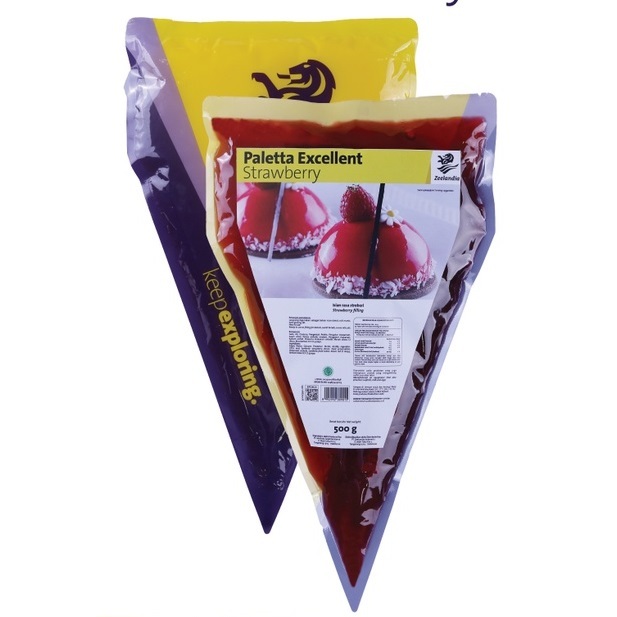 

Selai Filling Strawberry Premium Palletta Excellent Strawberry Cone Shaped 500gr