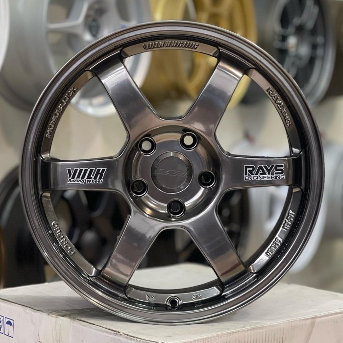 velg mobil VOLKRAYS TE37 R17 velg ring 17 lebar 7,5 brv rush hrv xl7