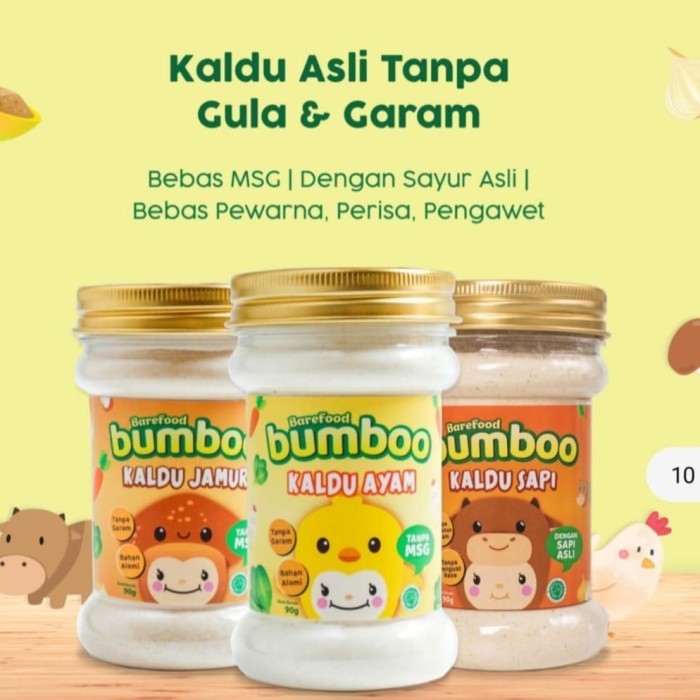 

BUMBOO - Kaldu Asli MPASI No MSG Tanpa Gula & Garam Bahan Alami