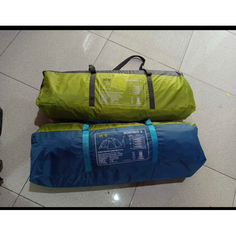 Tenda HY BORNEO 4 Kapasitas 4 - 5 orang