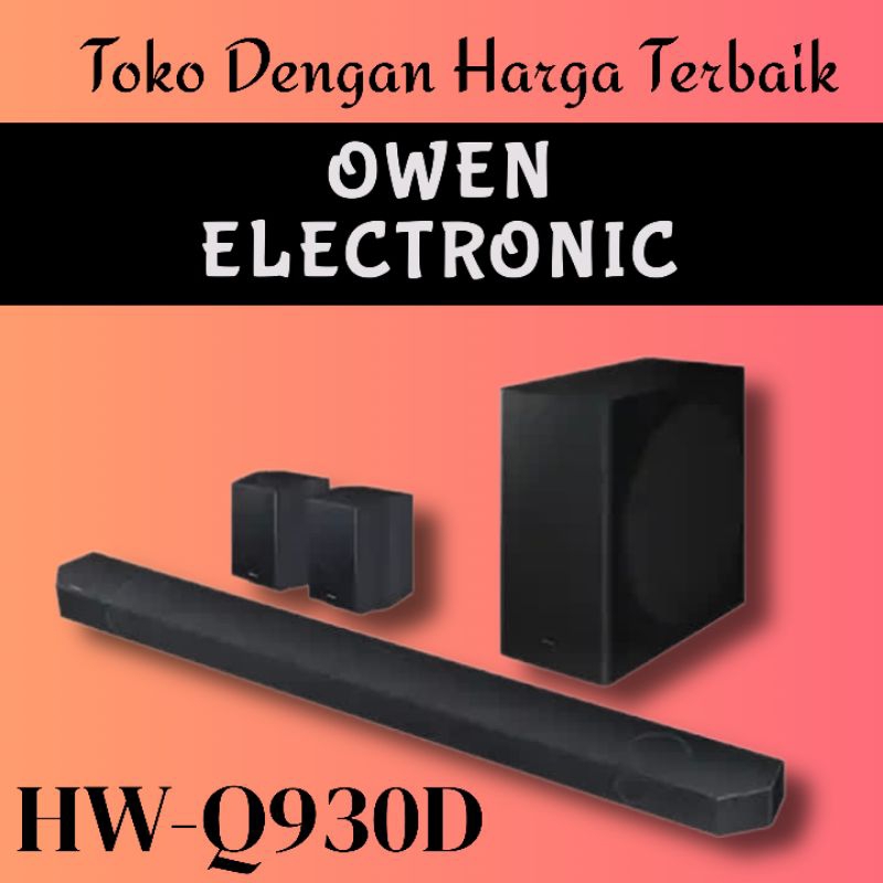 SAMSUNG HW-Q930D SOUNDBAR SAMSUNG HWQ930D SPEAKER 9.1.4 CH DOLBY ATMOS SAMSUNG SOUNDBAR HWQ930D HW-Q