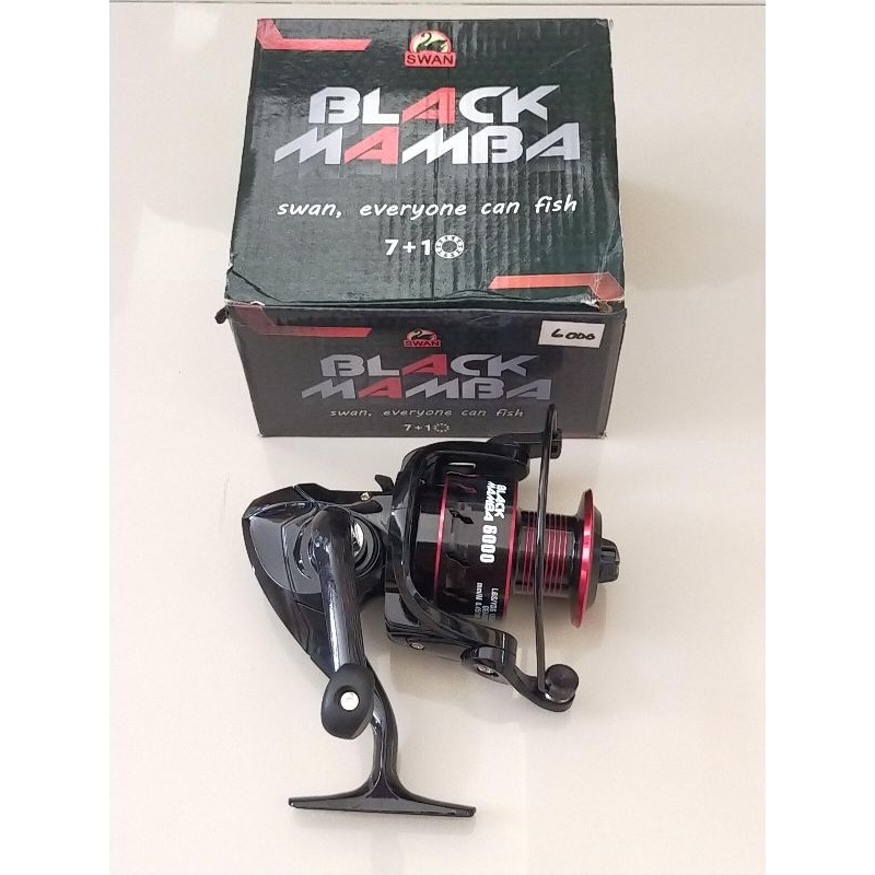 Reel Pancing Swan Black Mamba 6000