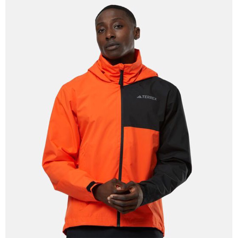 Jaket Waterproof Adidas Men Terrex Multi Rain RDY Two Layer Jacket Big Size Original