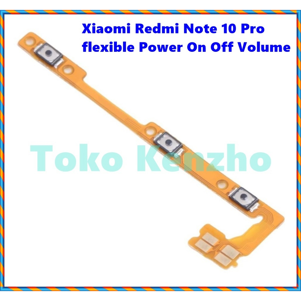 Xiaomi Redmi Note 10 Pro Flexible Power On Off Volume