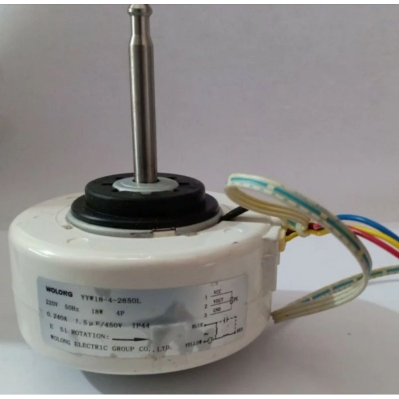 Fan motor indoor AC Panasonic Wolong  YYW 18-4-2650L