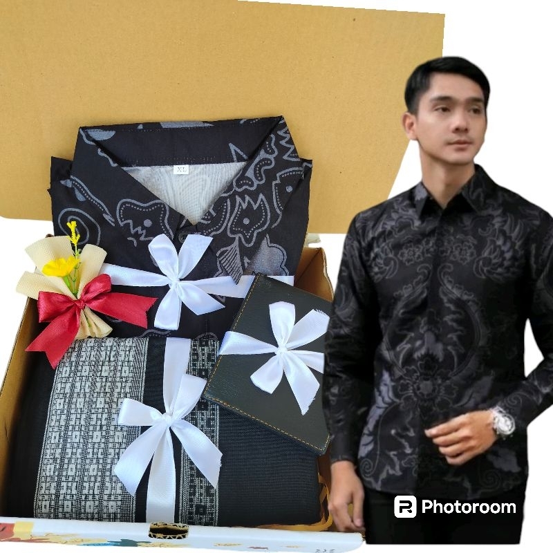HAMPERS KADO BATIK PAKET MUSLIM HADIAH UNTUK COWOK