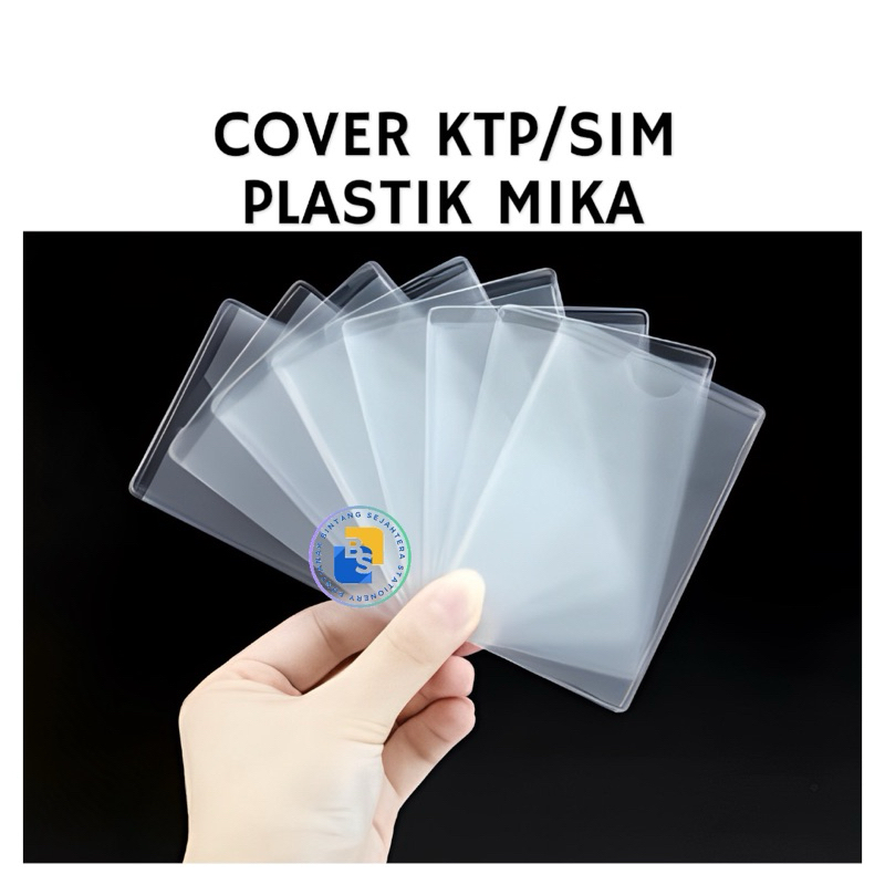 

Plastik cover pelindung Kartu