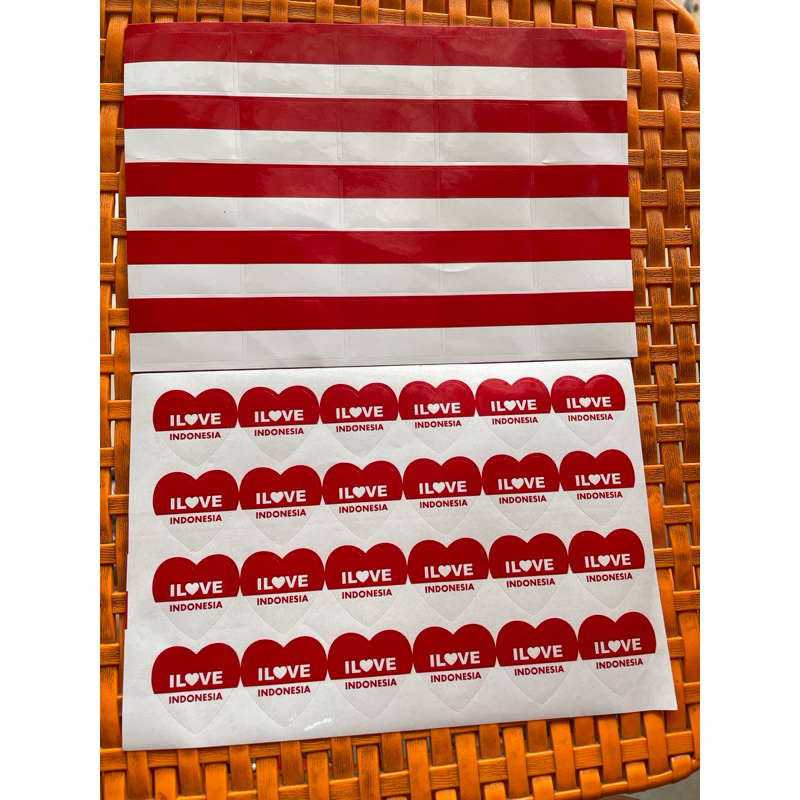 

Stiker Pipi Merah Putih Tempelan Pipi 17 agustus tujuh belas agustus