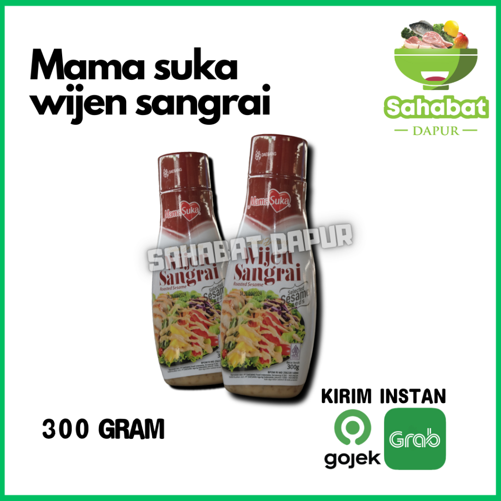 

MamaSuka Wijen Sangrai 300 gram - Sahabatdapur
