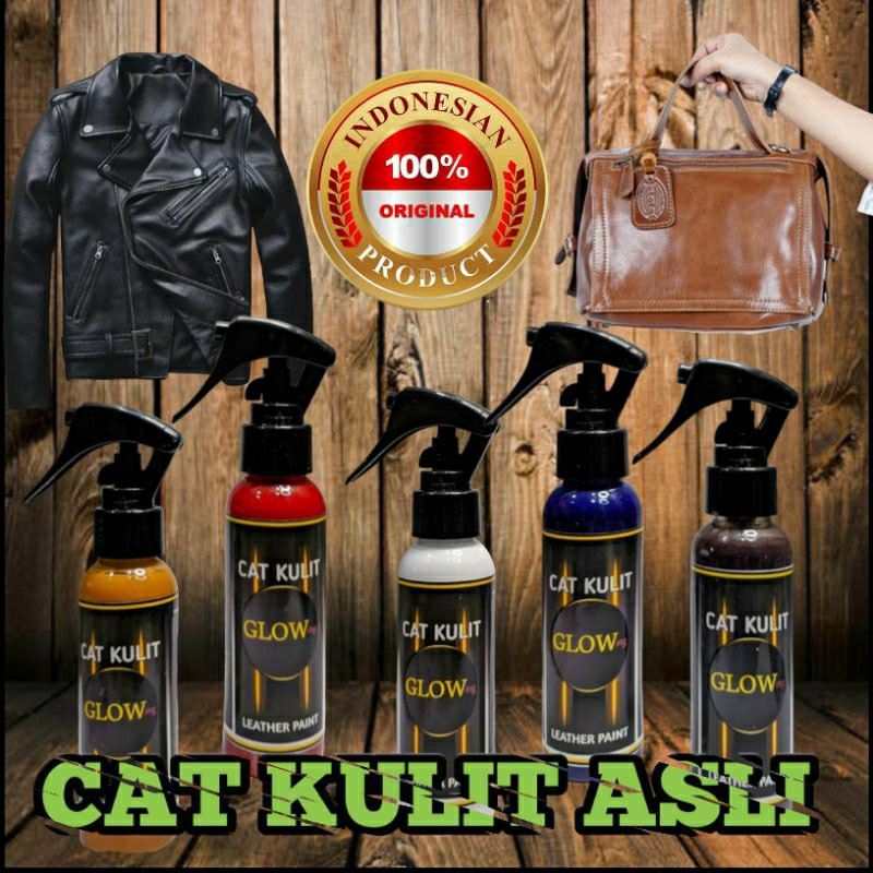 cat sepatu,tas,jaket kulit glowing permanen