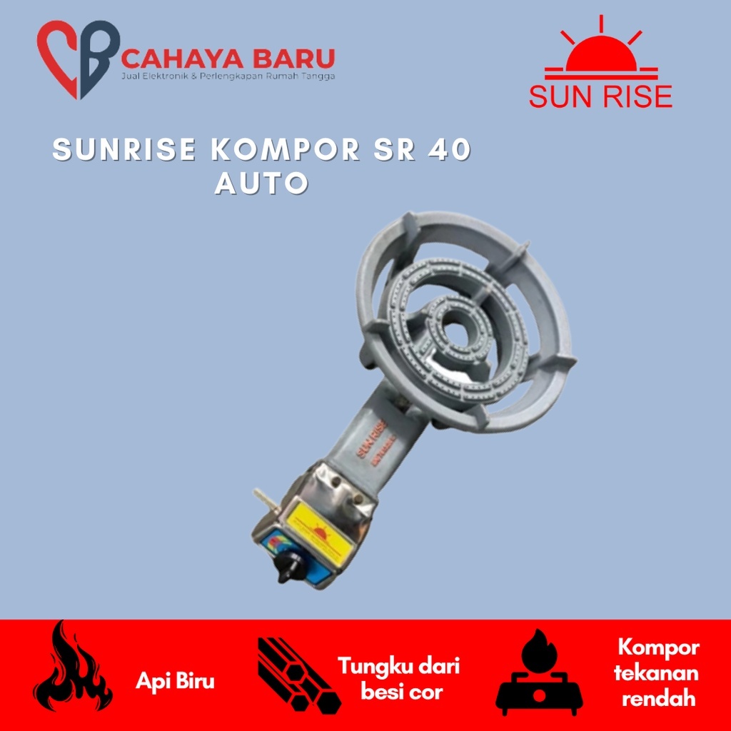 SUNRISE KOMPOR SR 40 AUTO