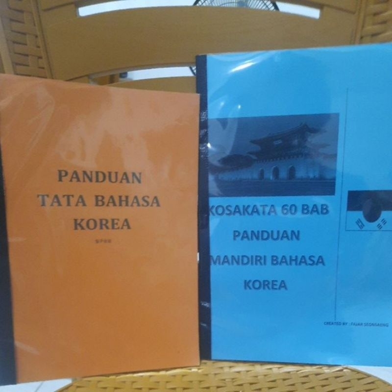 Paket tata Bahasa Korea dan Kosakata 60 bab Bahasa Korea