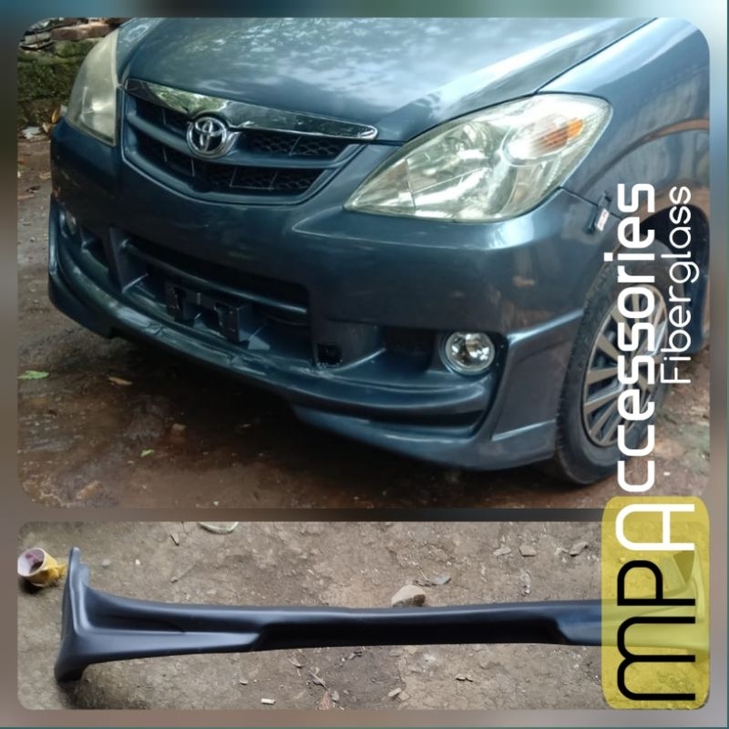 Bodykit Depan Add-on bumper bemper depan khusus Avanza type S Ddan G tahun 2006-2010