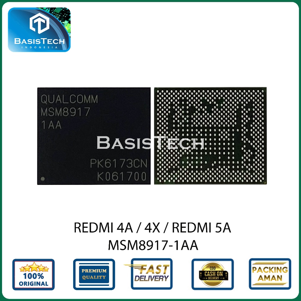 IC CPU XIAOMI REDMI 4A - 4X - REDMI 5A - MSM8917-1AA - NEW ORI