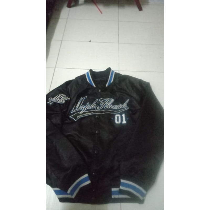 varsity satin