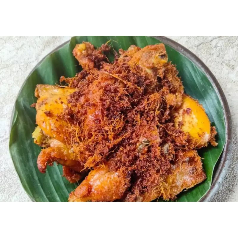 

Ayam Pejantan Ungkep Bumbu Laos Lengkuas Siap Goreng