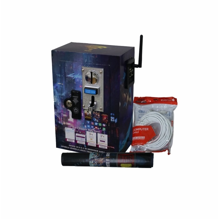 WiFi Koin WiFi Coin Paket Usaha Lengkap Full Setting Murah - Paket 1