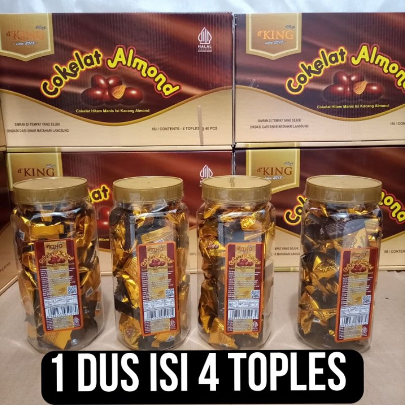 

Coklat almond 1 toples
