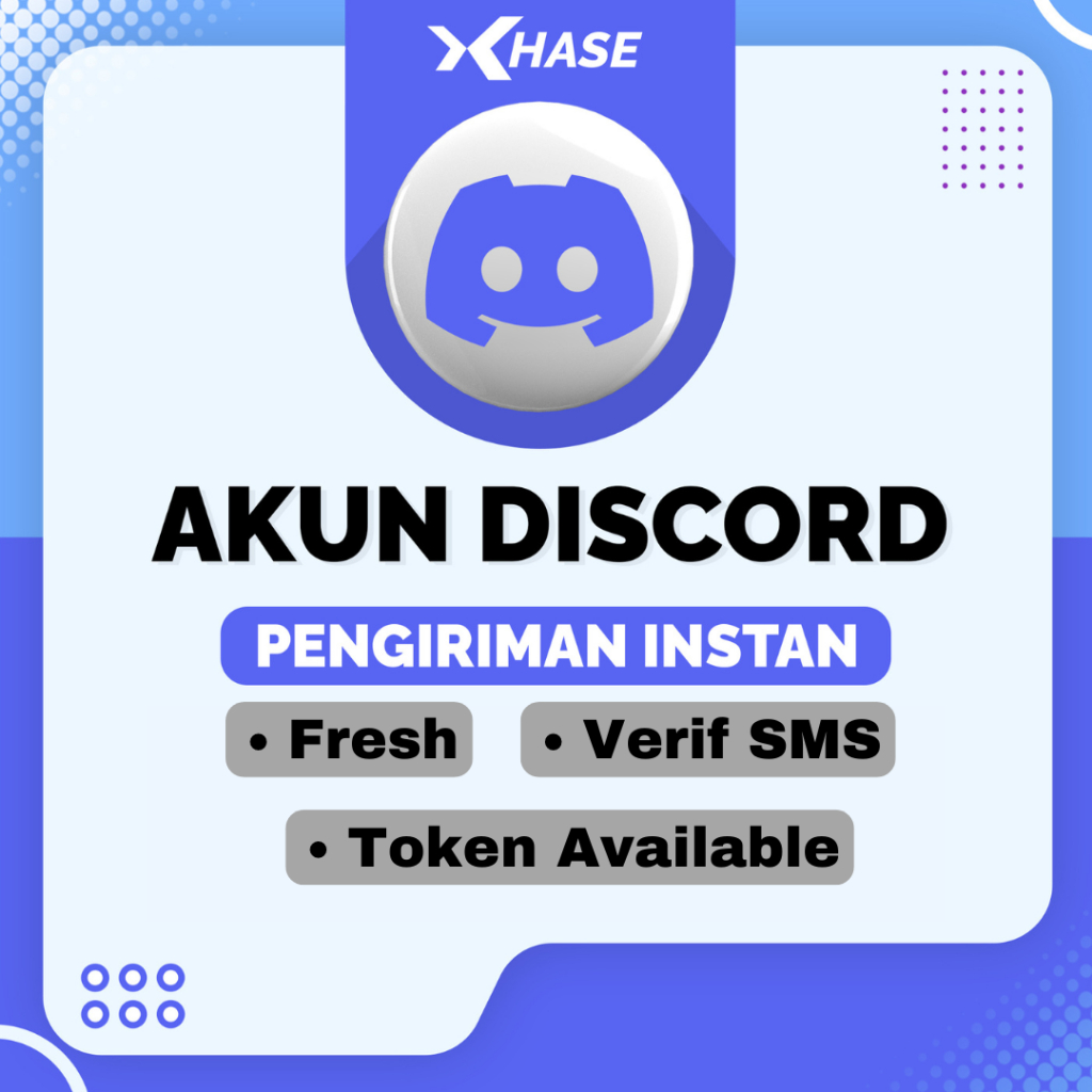 Jual Akun Discord Fresh Mix IP